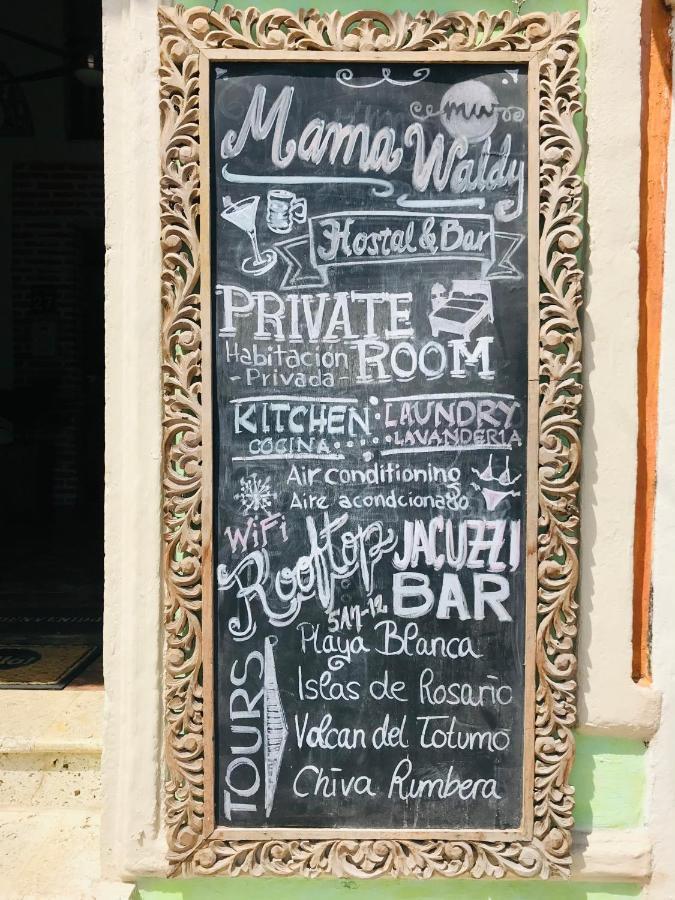 Casa Mama Waldy Hostel Cartagena エクステリア 写真